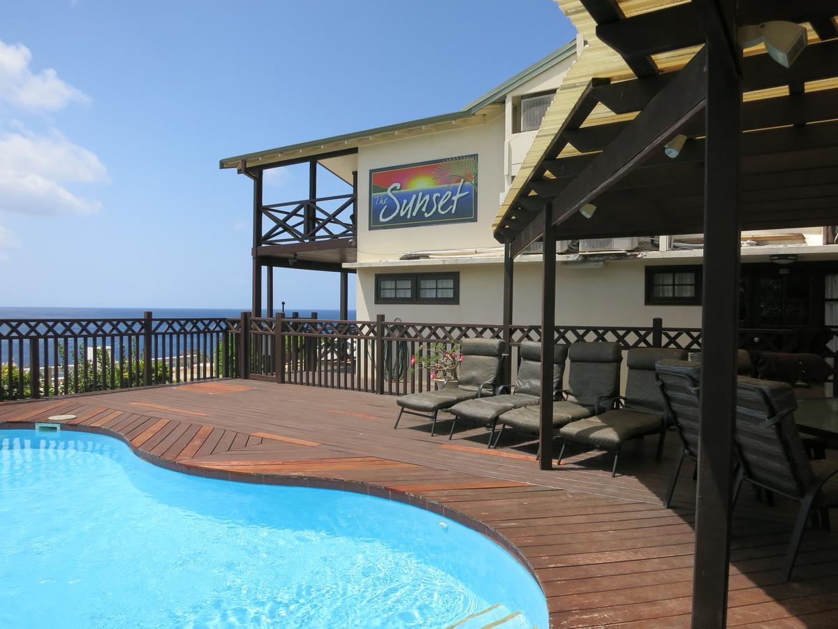 The Sunset Hotel Flying Fish Cove Exterior photo